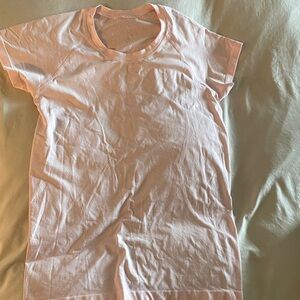 lululemon athletica Pink Short Sleeve Tee